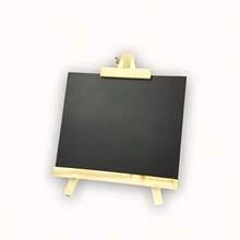 Versatile Medium Chalkboard Easel Stand Easy To Use Outlet For Menus Events And Art Projects Just Grab Chalk And Go 20 X 24cm