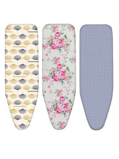 Large Size Professional Cotton Ironing Board Cover, Heat Resistant, Suitable For Steam Ironing