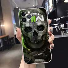 Custodia per telefono da gioco compatibile con 15, 14, 11, 12, 13 Mini, Pro, XS Max, 6, 7, 8 Plus, X, XR, SE 2020, cover protettiva. Compatibile anche con Galaxy S17, S17 Pro, S17 Pro Max