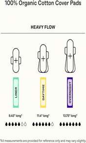 The Honey Pot Company - Herbal Sanitary Pads For Women - Heavy Flow W_Wings - Infused W_Essential Oils For Cooling Effect &Amp; Organic Cotton Cover - Feminine Care - 16 Ct - ColorB - 查看 6