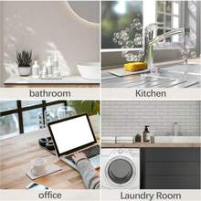 NiuYichee 2 PCS Water Absorbent Diatomite Coasters (7.1" X 3.5"), Grooved Design, Water Absorbing Stone Used For Hand Soaps &Amp; Plants &Amp; Toiletries In The Modern Home - ColorA - View 7