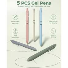 56 PCS Aesthetic School Supplies With Large Pencil Case 6 Colored Ballpoint Pens 12 Pastel Highlighters 5 Black Ink Gel Pens 9 Mechanical Pencils 0.52.0mm Student Essentials Green