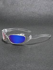 1pc/3pcs/4pcs Punk Style Fashion Glasses, 2025 Y2K Millennium Eyewear, Suitable For Carnival Parties, Street Photography, Tropical Beach Vacation, Beach Accessories, Beach Toys, Summer Beach Holiday, Outdoor, Travel