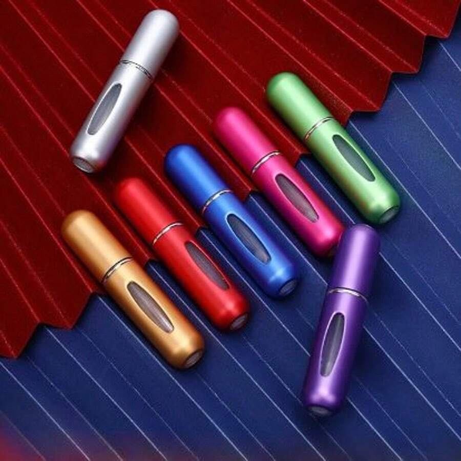 Travel Or Field Accessories - 5ML Bottom Full Bottle, Portable Travel Perfume Spray Bottle, Cosmetic Sample Empty Bottle - 彩色 - 查看 1