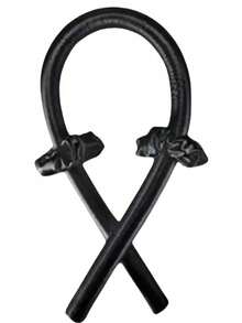 3件套女士免加热卷发棒套装，缎面材质，包含卷发棒、头带卷发器和电卷发器，内置柔韧金属丝，睡眠时也可使用，高回弹橡胶填充，柔软舒适，适合普通发质，轻松打造慵懒卷发，欧美简约大波浪睡眠卷发工具