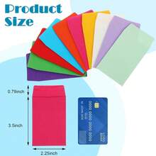 500 Pcs Small Coin Envelopes Seed Envelopes Small Tip Envelopes For Cash Self Adhesive Mini Envelopes For Seeds Storage For Home Wedding Garden And Office Colorful2.25 X 3.5 Inch