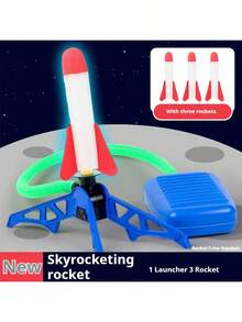 1 套 - 2024 新款升空火箭发射器 - 泡沫火箭玩具 - 儿童火箭玩具 - 亲子互动游戏玩具 - 飞行玩具 - 儿童飞行玩具 - 生日礼物 - 复活节礼物 - 圣诞节礼物 - - 完美礼物 - 礼品 - 玩具 - 儿童玩具，返校 - 彩色 - 查看 9