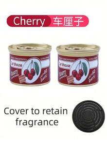 2pcs Car Flavoring Car Air Fresheners Air Freshener Canned Wood Blocks Long-Lasting Auto Aromatherapy Car Deodorant Bubble Gum Scent,Suitable For Use In Cars, Homes And Offices - 彩色 - 查看 18
