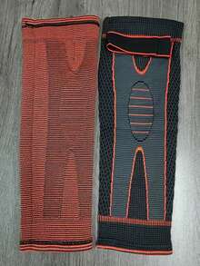 Set de 2 mangas de compresión transpirables y que absorben el sudor, económicas y prácticas para deportes, fitness, sentadillas, correr, ciclismo, senderismo, esquí, baloncesto, tenis, que proporcionan una excelente protección para las piernas. (Versión de autocalentamiento de moxa de invierno)