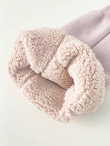 2 Pairs Girls Tights Baby Toddler Leggings Socks Khaki And Pink Children's Thickened Winter Tights For Girls: Warm, Soft, Simple Design, Versatile For Outdoor & Daily Use Suitable For Winter Outdoor Wear And Sports.