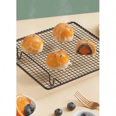 Grade de Resfriamento Aço Inox para Resfriar Alimentos 40 x 25 cm Bolos Cake Doces Biscoito Salgado Pães