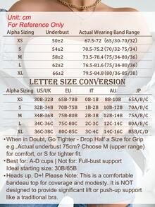 2pcs/Set Front Closure Solid Color Strapless Padded Comfortable Bra Wireless, Black + Beige For Women