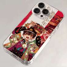 ANIME Toilet-bound Hanako-kun  FUNDA Phone Case Covercompatible with  16 13 11 12 14 15 Pro Max Plus Shockproof Soft Clear Back Cover,Covercompatible with  17 Hülle, 17 pro Hülle, 17 promax Hülle