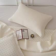 Juego de edredón de terciopelo de lujo tamaño king, juego de ropa de cama, colcha de terciopelo suave y ligera y sábana con 2 fundas de almohada marrón 200x220cm - Morado - Ver 2