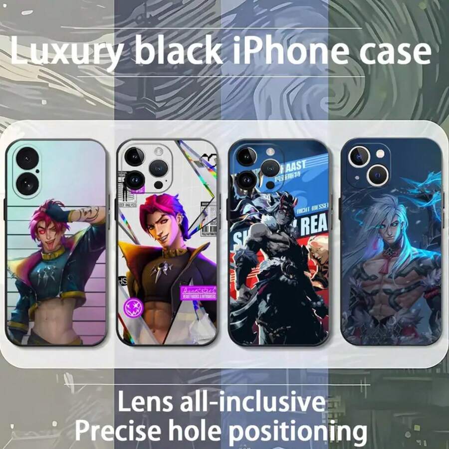 HD  Kayn HEARTSTEEL Phone Case Covercompatible with  16 16e 15 14 13 12 11 XS XR Plus Mini Pro Max Soft Shockproof Cover-Covercompatible with  17 Hülle, 17 pro Hülle, 17 promax Hülle - Z2 - Übersicht 1