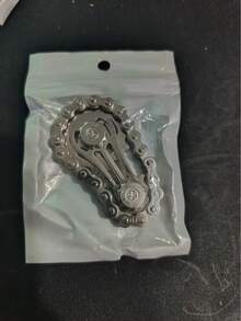 1pc Dual Speed Finger Spinner - Metal Alloy Material, Smooth Bearing, Portable, Suitable For Indoor And Outdoor Use, No Power Required, Stress Relief Toy, High-Quality Metal Texture, Well-Crafted - Multicolor - View 13