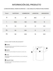 Camiseta de Mujer con Estampado(Personalizado) - Corte Suelto, Cuello Redondo, Perfecta para Oficina y Viajes, Envío en México​ - Blanco y Negro - Ver 6