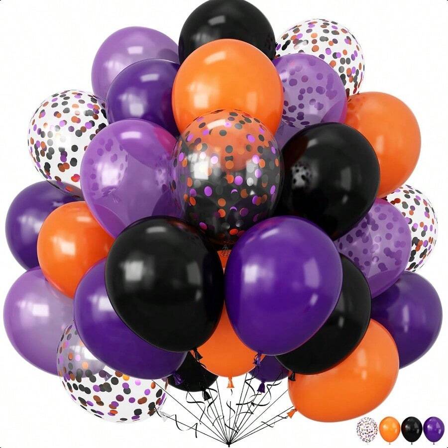 Decorative Balloons - Halloween F Set - View 1