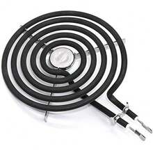 غطاء شعلة موقد 1 قطعة WB30M1 و WB30M2 مناسب لعناصر الاستبدال الكهربائية لموقد GE Hotpoint