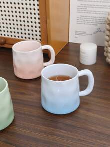 380ml Ceramic Mug, Gradient Coffee Cup For Women, Couple Breakfast Cup, Office Coffee Mug, A Cup Of Coffee, Mug, Possible, Mug, Ramadan Gift, Ramadan Distribution, Ramadan