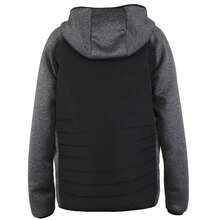 Duke Mens D555 Highampton Kingsize Padded Jacket (Black/Charcoal) - 100% Polyester - (DC521) - Black - View 3