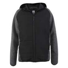 Duke Mens D555 Highampton Kingsize Padded Jacket (Black/Charcoal) - 100% Polyester - (DC521) - Black - View 2