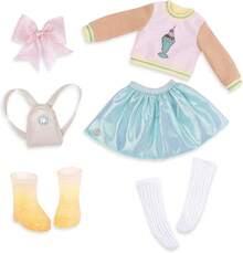 Glitter Girls – Top urbano y tutú – Chaqueta de flores y zapatos con purpurina – ropa de muñeca – Accesorios para muñecas de 14 – 3 años + – Shimmer Glimmer! - Vestido de Fiesta con Lentejuelas - Ver 9