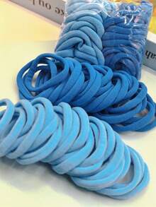 10 pezzi Fascia elastica senza cuciture per donna, Fascia elastica senza cuciture per ragazze, Fascia per coda di cavallo alta per donna, Accessorio per capelli di colore unito, Adatto per uso quotidiano domestico, Corsa, Yoga, Sport all'aperto e abbinamento di abbigliamento, Fermacode per coda di cavallo, Elastici per capelli, Fasce per capelli, Scrunchies, Corde per capelli