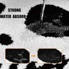 1pc Festive Christmas Bath Mat Santa Claus Snowflake With Cozy Non-Slip Design Bathroom Decorations Perfect Holiday Gift For Family Friend Ideal Xmas Decoration Accessory For Home Bathrooms Holiday Doormat Santa Bath Mat Reindeer Kitchen Bedroom Rug Kitchen Rug