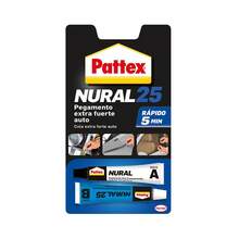 Henkel Pattex Nural 25 Pegamento extra fuerte auto, adhesivo resistente para la mayoría de materiales del automóvil, pegamento para coche rápido, 2 x 11 ml - Negro - Ver 1