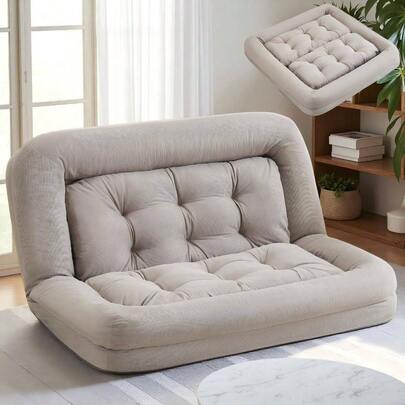 オーエスジェイ ソファーベッド ソファー ローソファー sofa bed 奥行き135 6段リクライニング可能 クッション付き コンパクトベッド 耐摩耗 人間工学 ソファ 小型 疲れない