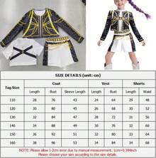 Girls KPop Cosplay Costume With  Theme Fancy Dress Outfit Size 110-160