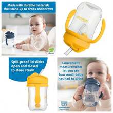 Azul oscuro y amarillo clásico + 9 Ounces