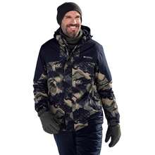 Mountain Warehouse Mens Shadow II Printed Ski Jacket (Dark Green) - 100% Polyester - (MW1024) - 墨綠色 - 查看 5