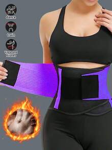 1 Stück Taillentrainer für Frauen, Taillenformer, Sauna Schweiß Taillengürtel, Sport Fitness Taille Trimmer, Bauchband, Taille Schlankheitsgürtel, Bauchtrainer