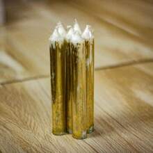 6Piece Scented Candles 6 Inch Long Dripless Candles For Weddings Christmas And Home Decor Each Candle Burn Time 4 Hours White Lavender