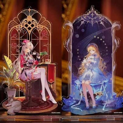 1pc Wuthering Waves Acrylic Standee - Wanderer Phoebe Colette Anime Game Figurine Desk Decor, Stitch Toys, Travel Toys, Classroom Fidget Toys, Mini Bath Toys, Christmas Stationery, Stress Ball, Birthday/Christmas/Holiday Gift