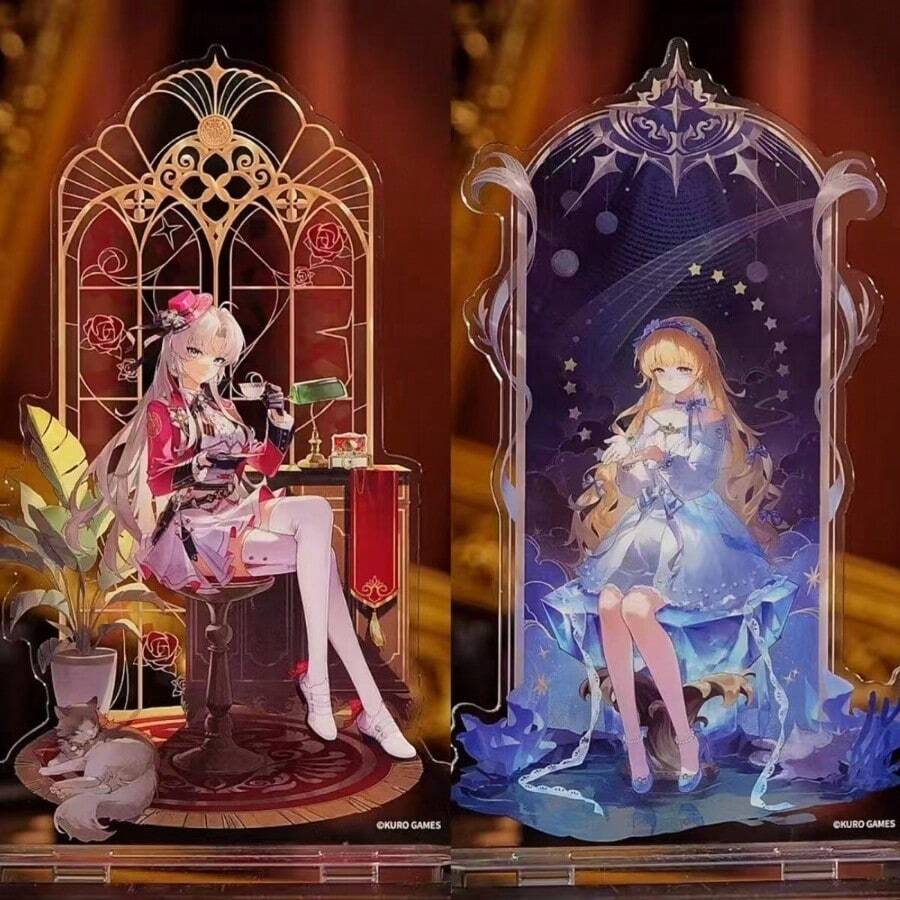 1pc Wuthering Waves Acrylic Standee - Wanderer Phoebe Colette Anime Game Figurine Desk Decor, Stitch Toys, Travel Toys, Classroom Fidget Toys, Mini Bath Toys, Christmas Stationery, Stress Ball, Birthday/Christmas/Holiday Gift