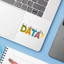 1PC But Where's The Data Sticker – Funny Behavior Analyst & Special Education Teacher Vinyl Decal |   Data Science & Psychology Humor For Laptops, Water Bottles & More |   Gift For Educators & Analysts QM04 - Nhiều màu - Xem 10