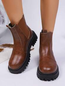 New Women Ankle Boots And Short Boots, Fashion Versatile Casual Flat Shoes