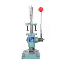 Leather Hole Puncher Hand Punch Machine Manual Embossing Press Imprinting Tool - 綠色 - 查看 2