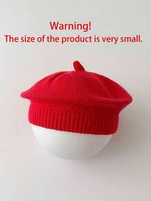 British Retro Street Style Beret For Girls In Autumn And Winter Knitted Art Painter Hat Versatile Warm Hat Casual,Summer,Beach - Multicolor - View 3