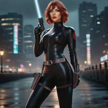 Thigh Holster Women, Adjustable PU Leather Leg Holster And Belt Gun Holster Halloween Cosplay Policewoman Costume - 棕色 - 查看 5