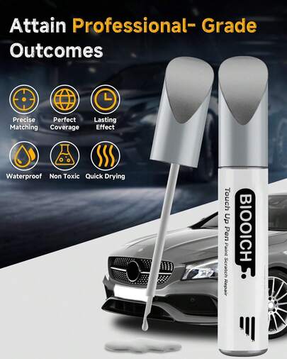 Silver Metal (775/9775) pintura de retoque para Exact Color Match Car Chip and Scratch Repair