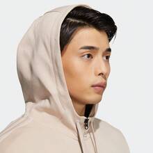 Adidas adidas einfarbige Freizeitjacke mit Kapuze und Reißverschluss CY Herren Khaki IA6967