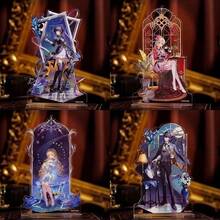 1pc Wuthering Waves Acrylic Standee - Wanderer Phoebe Colette Anime Game Figurine Desk Decor, Stitch Toys, Travel Toys, Classroom Fidget Toys, Mini Bath Toys, Christmas Stationery, Stress Ball, Birthday/Christmas/Holiday Gift