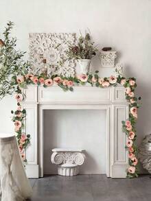 1,8 m pânză de mătase bujor floare viță de vie, potrivit pentru dormitor, decor living, decorare nuntă, fundal mireasă, buchet, corsaj, arc de nuntă, decor petrecere, decor cadou, decor centru masă restaurant