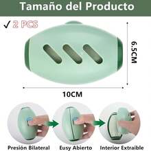 2Pcs Quita Pelusa para Ropa Recargable-Reutilizable Rodillo Quitapelusas Portátil,Quita Pelusas de Ropa Desmontable,Quita Pelusa para Ropa Lavable,Quitapelusas Extra Pegajoso para Alfombra,Cama,Sofá - 1 - Ver 6