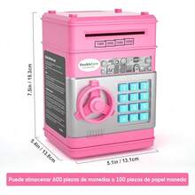 Money Box - Rose Pink - View 6