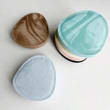 lyanxinlei 1 pezzo Cuscinetto in polvere di marshmallow, cuscinetto per polvere di trucco riutilizzabile, cuscinetto per polvere di trucco per viso e occhi, cuscinetto morbido per fondotinta e polvere di trucco, adatto a tutti i tipi di pelle.